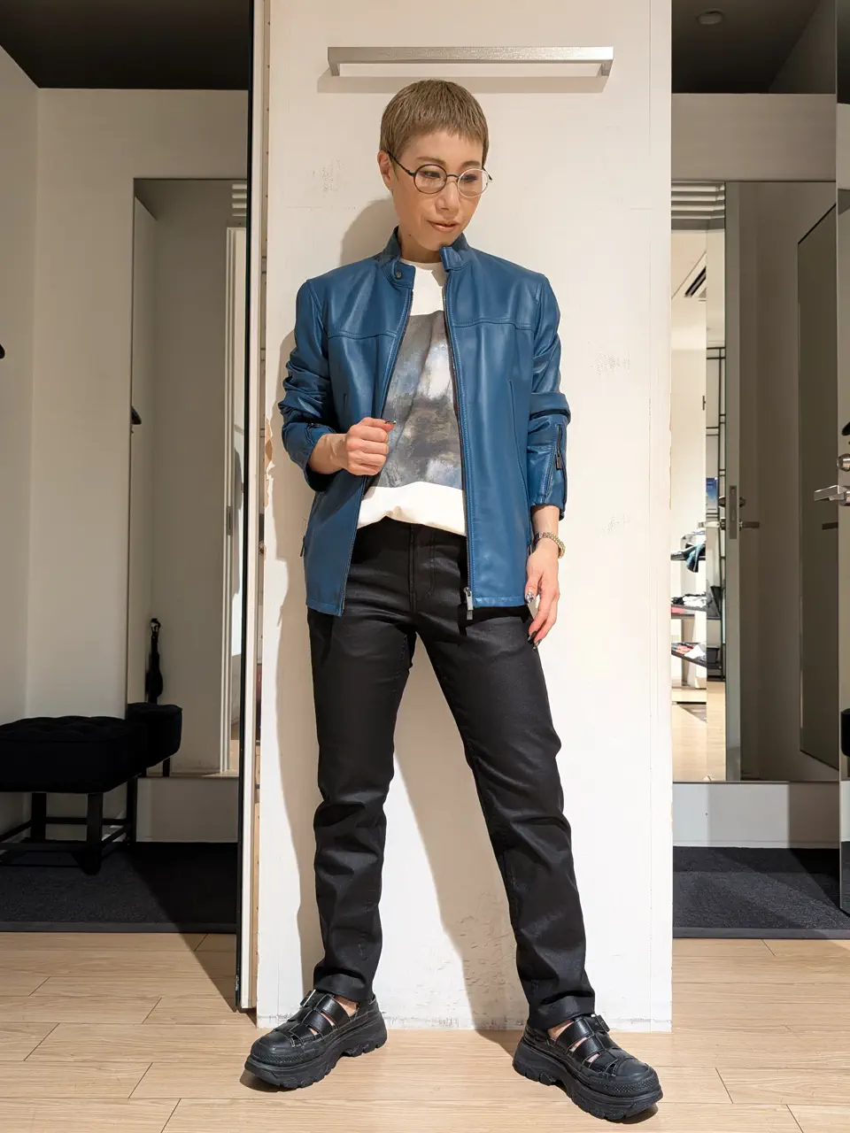 JOSEPH HOMME 橋本 コーディネート画像