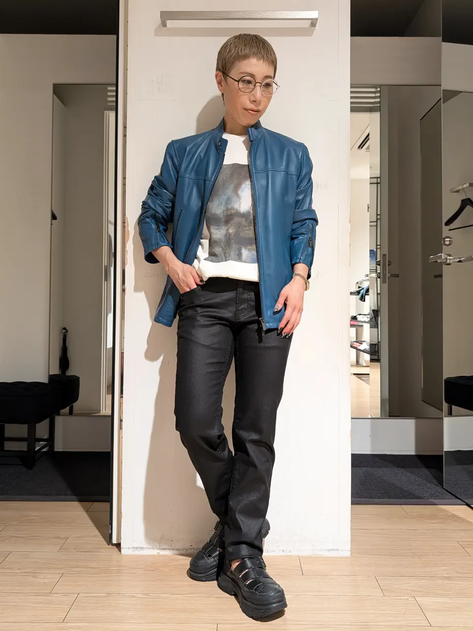 JOSEPH HOMME 橋本 コーディネート画像