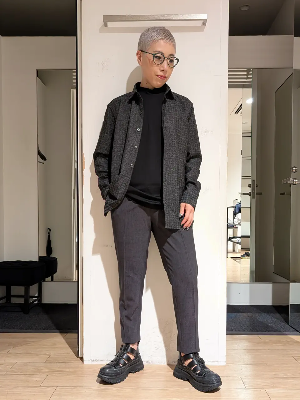 JOSEPH HOMME 橋本 コーディネート画像
