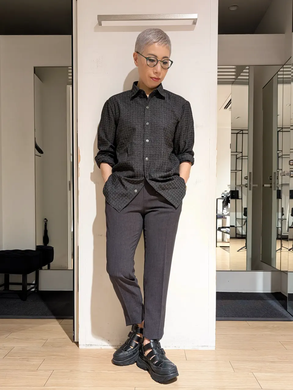 JOSEPH HOMME 橋本 コーディネート画像