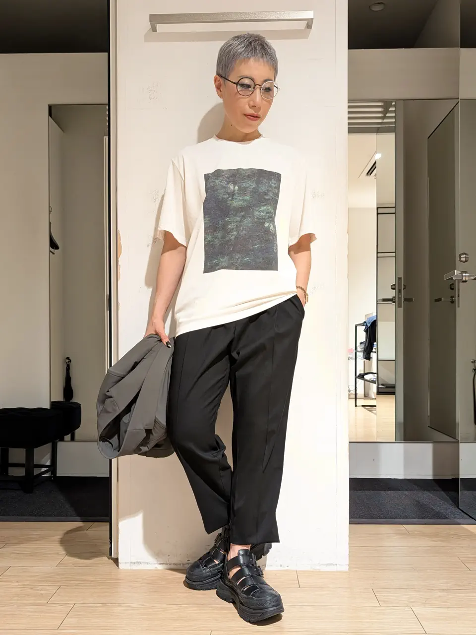 JOSEPH HOMME 橋本 コーディネート画像