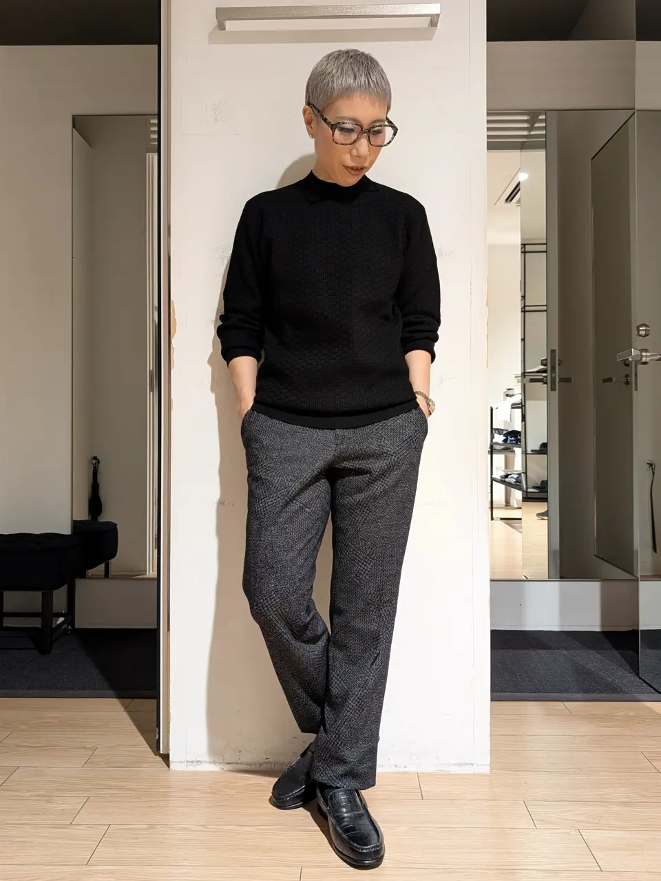 JOSEPH HOMME 橋本 コーディネート画像