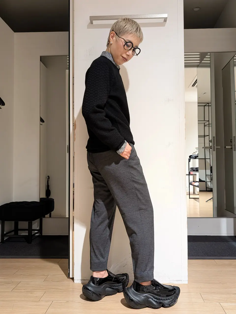 JOSEPH HOMME 橋本 コーディネート画像