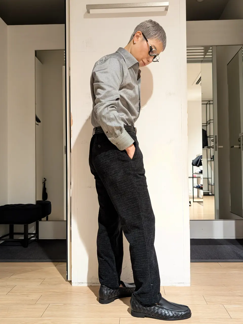 JOSEPH HOMME 橋本 コーディネート画像