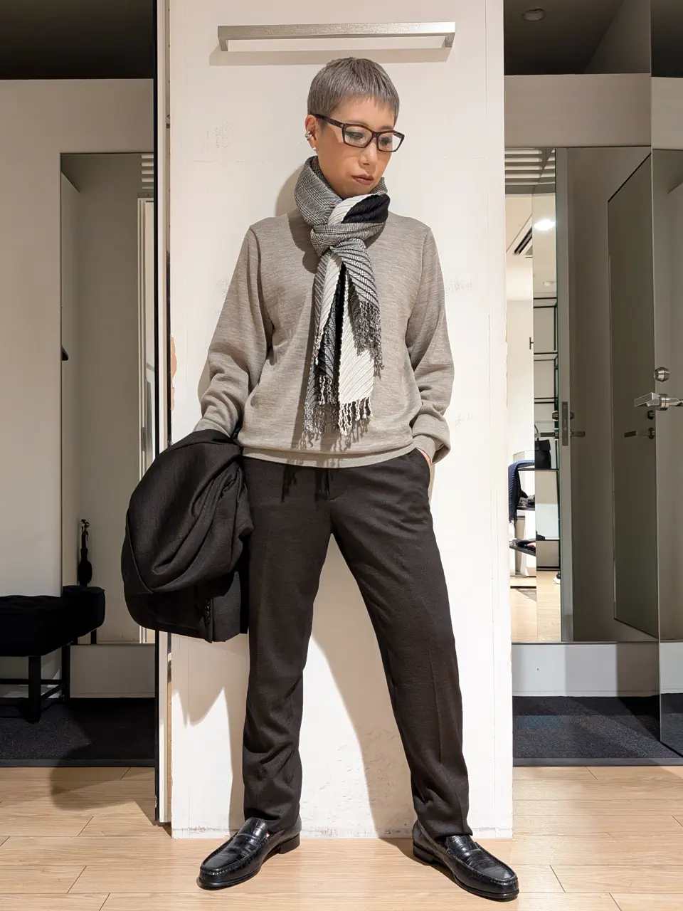 JOSEPH HOMME 橋本 コーディネート画像