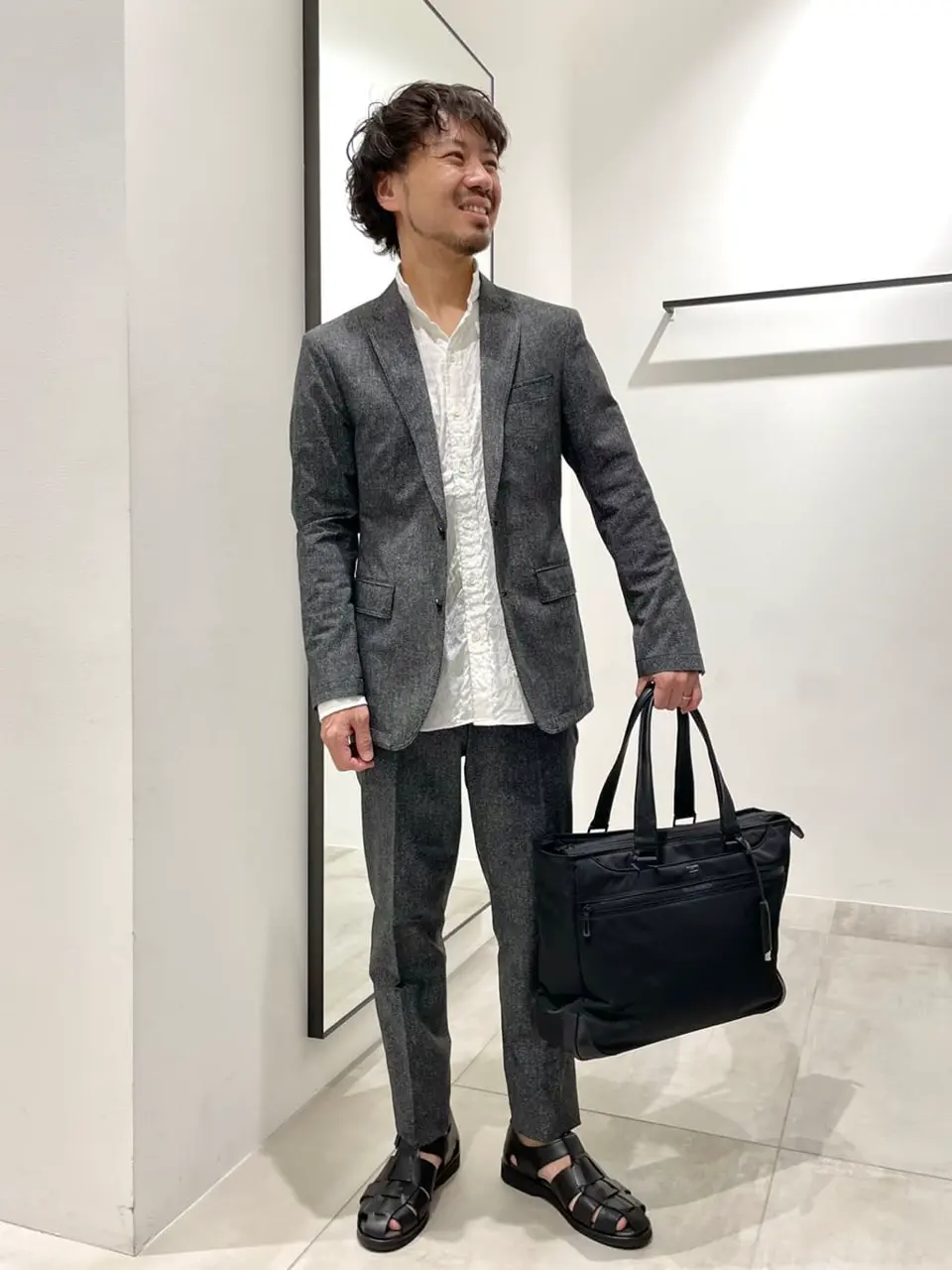 JOSEPH HOMME 中原 コーディネート画像