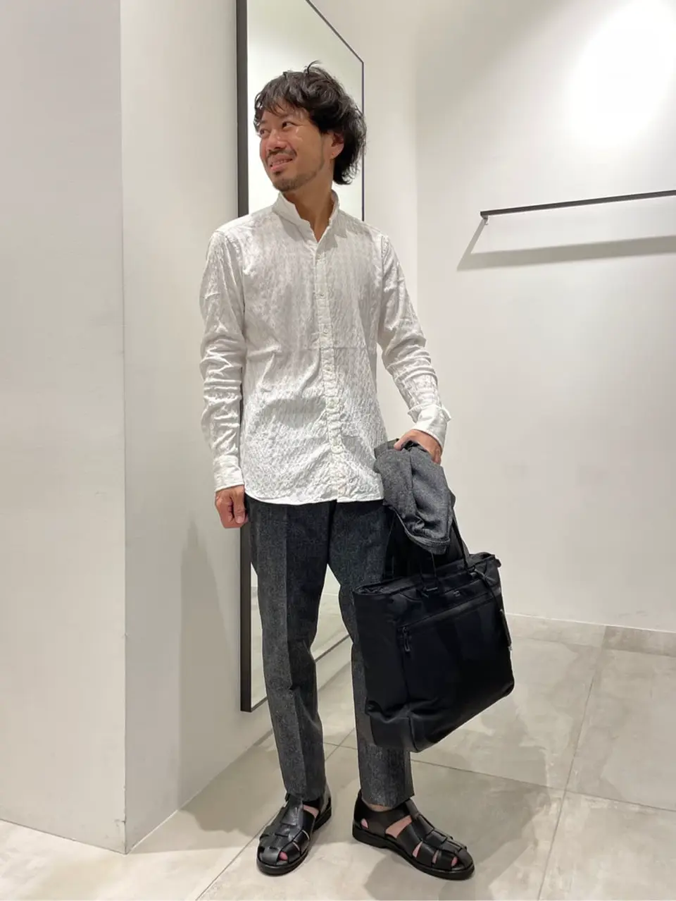 JOSEPH HOMME 中原 コーディネート画像