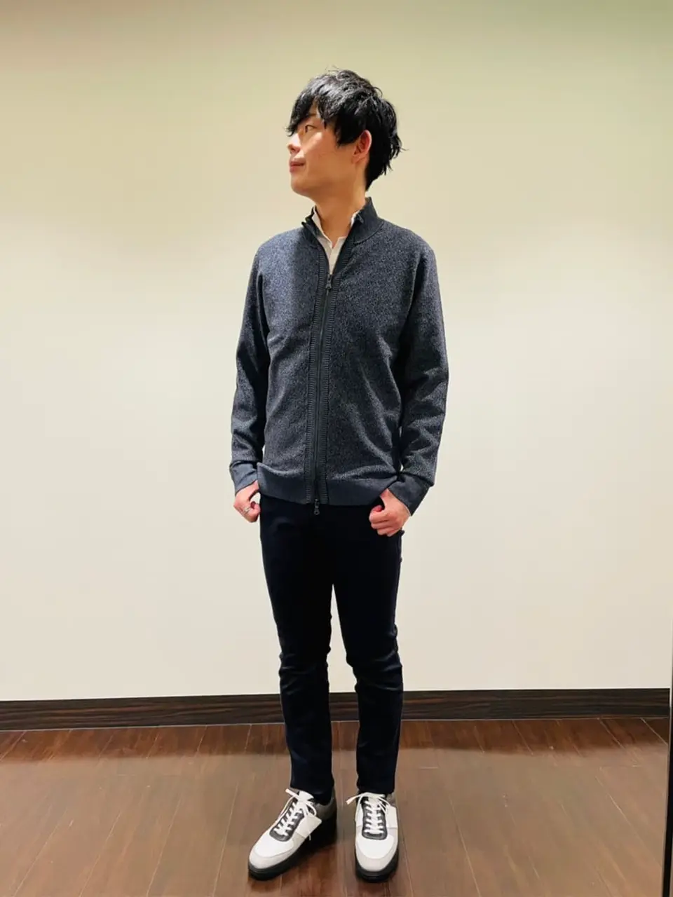 JOSEPH HOMME 佐藤健人 コーディネート画像