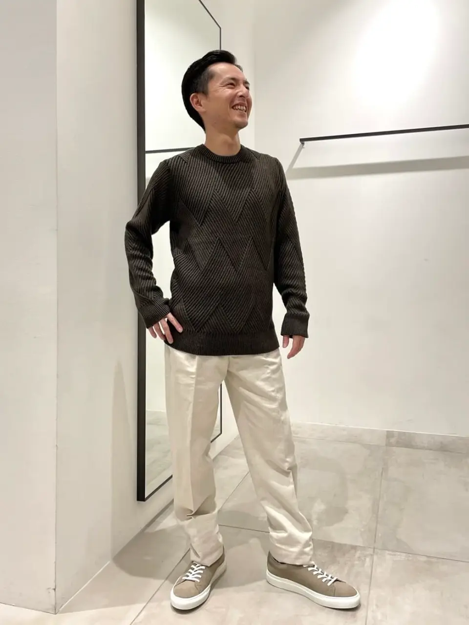 JOSEPH HOMME 鈴木 コーディネート画像