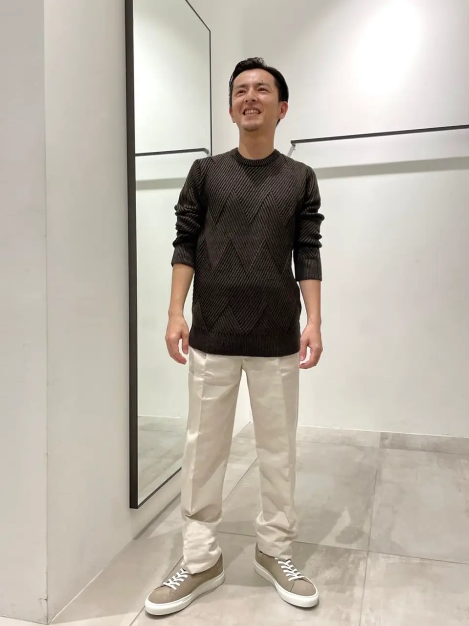 JOSEPH HOMME 鈴木 コーディネート画像