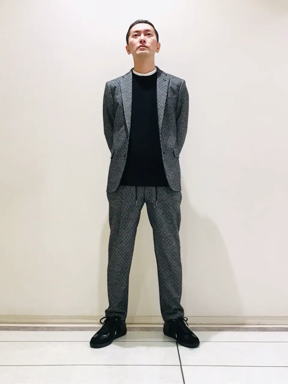 JOSEPH HOMME 畑本 コーディネート画像