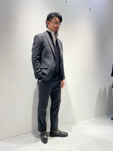 JOSEPH HOMME スタッフ コーディネート画像