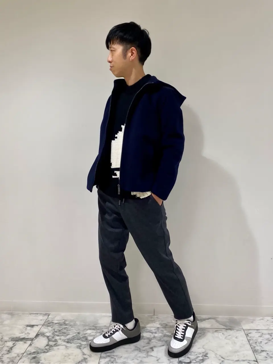 JOSEPH HOMME 岸本 コーディネート画像