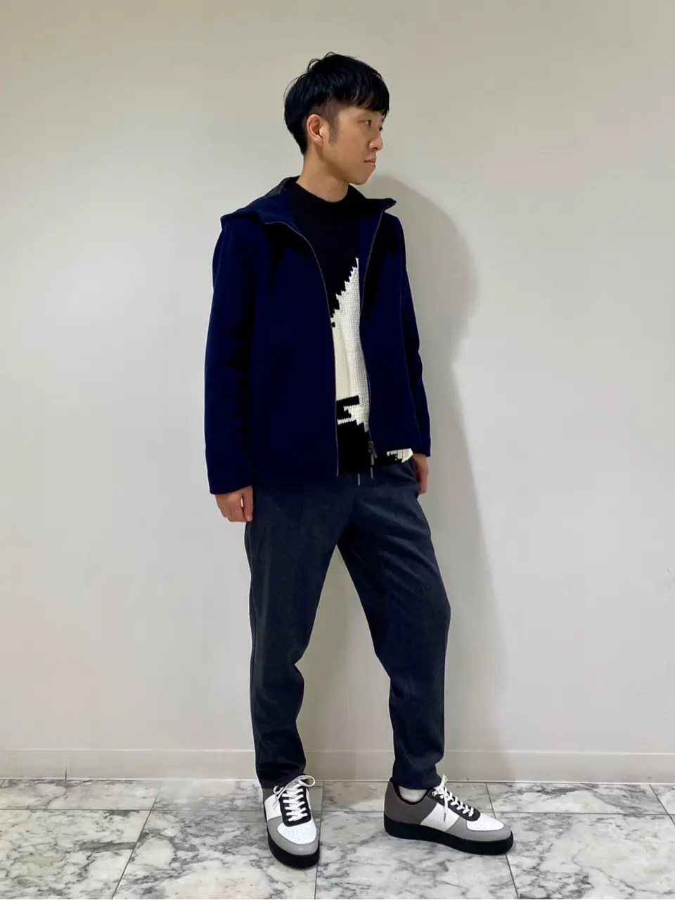 JOSEPH HOMME 岸本 コーディネート画像