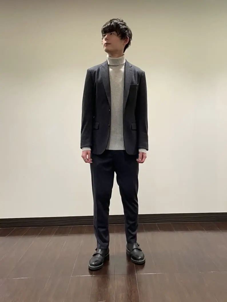 JOSEPH HOMME 佐藤健人 コーディネート画像