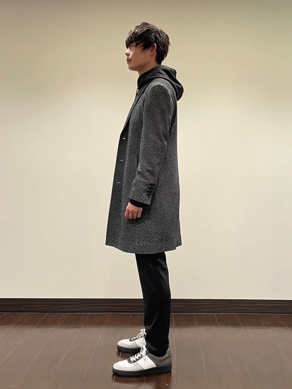 JOSEPH HOMME 佐藤健人 コーディネート画像