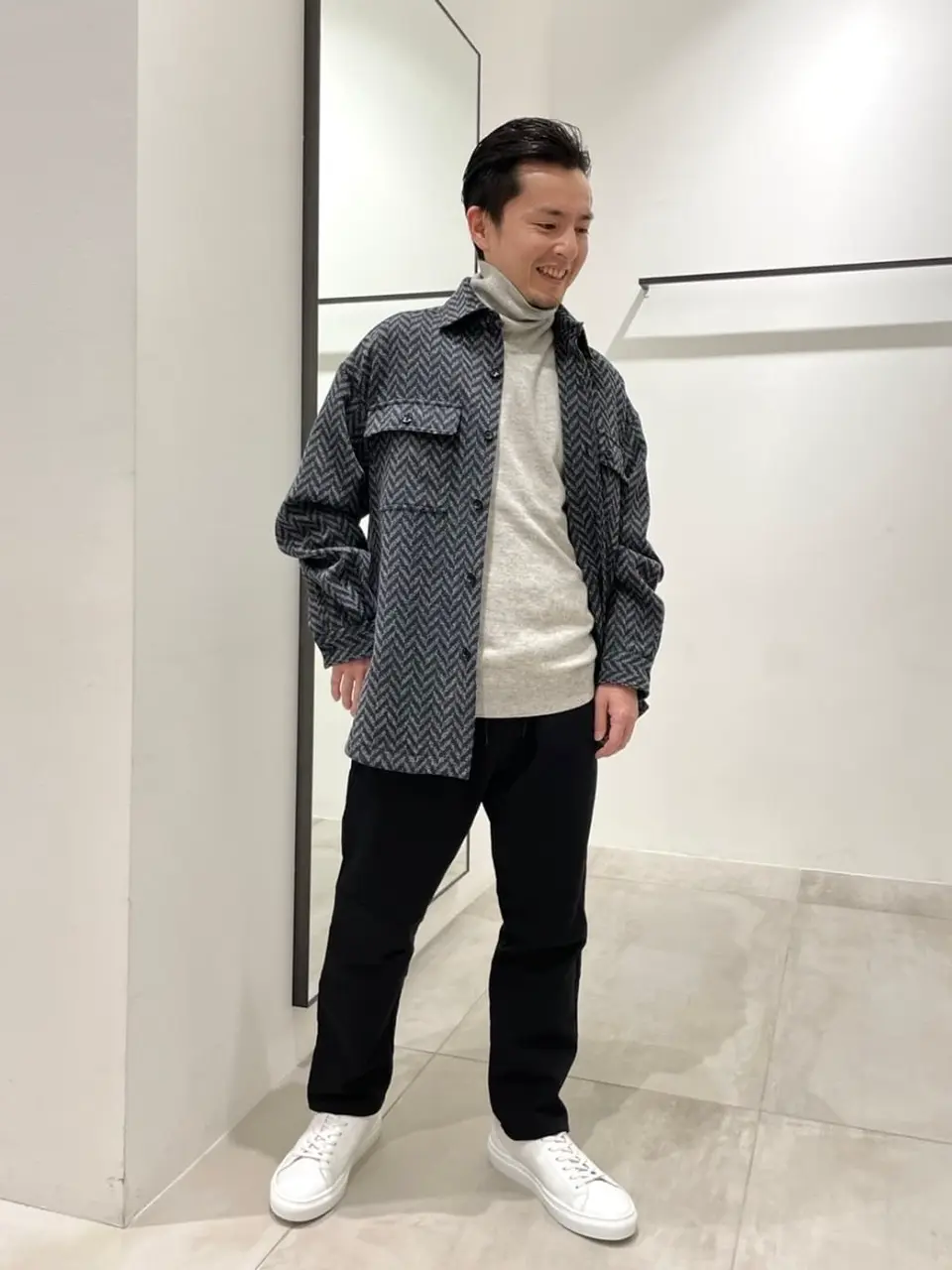 JOSEPH HOMME 鈴木 コーディネート画像