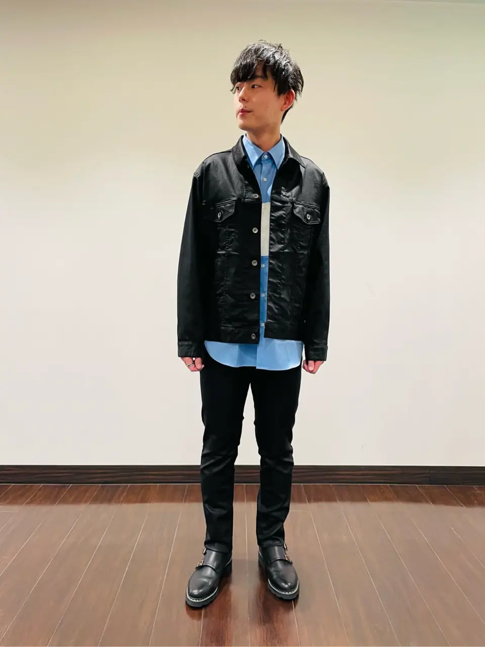 JOSEPH HOMME 佐藤健人 コーディネート画像