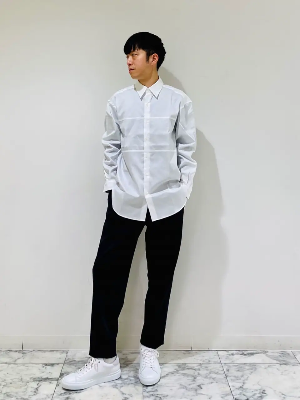 JOSEPH HOMME 岸本 コーディネート画像