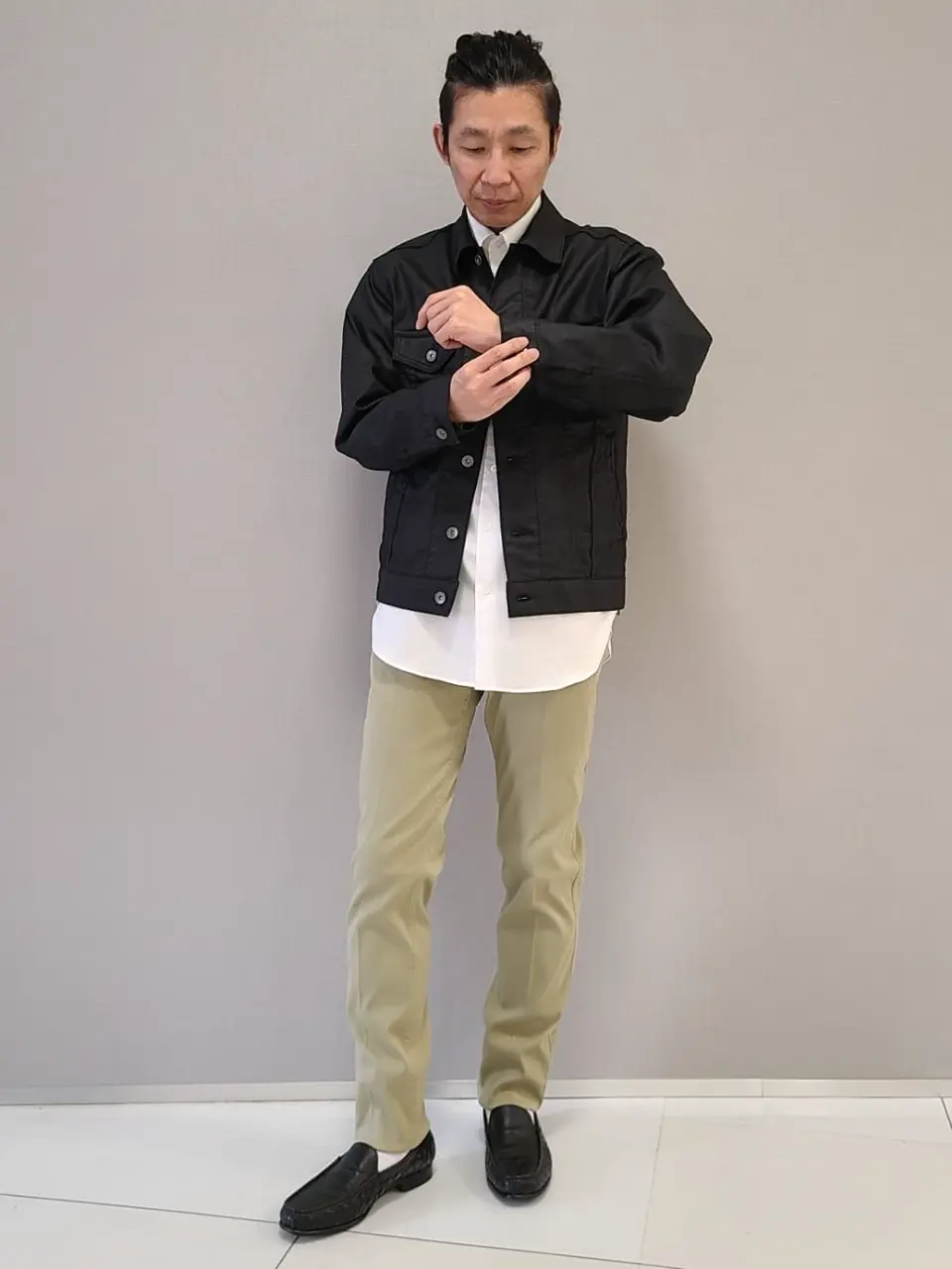 JOSEPH HOMME 泉 コーディネート画像