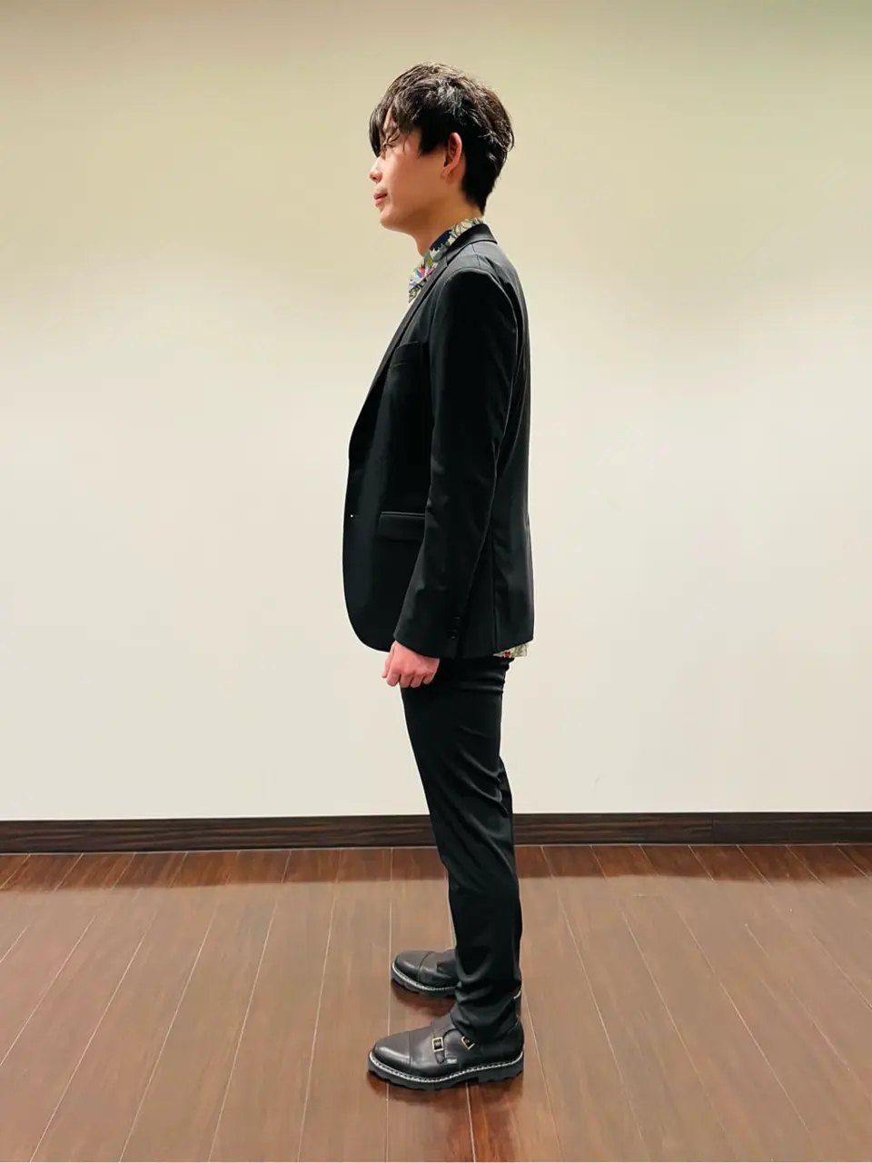 JOSEPH HOMME 佐藤健人 コーディネート画像