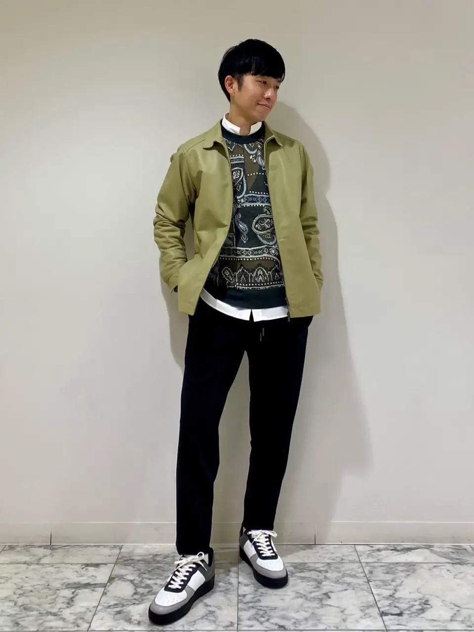 JOSEPH HOMME 岸本 コーディネート画像