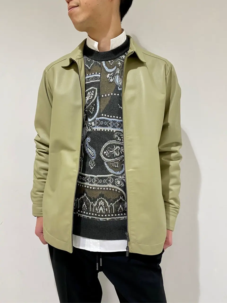 JOSEPH HOMME 岸本 コーディネート画像