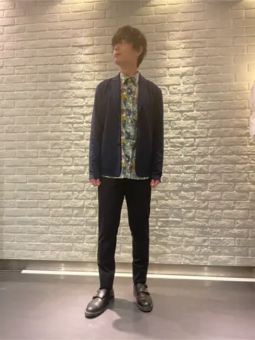 JOSEPH HOMME 佐藤健人 コーディネート画像