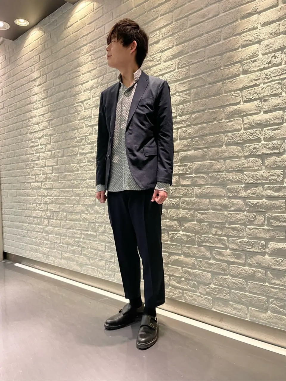 JOSEPH HOMME 佐藤健人 コーディネート画像