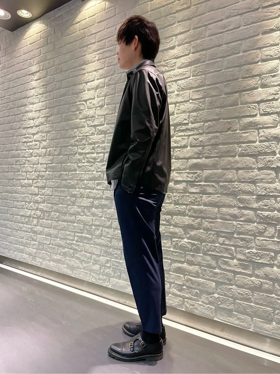 JOSEPH HOMME 佐藤健人 コーディネート画像