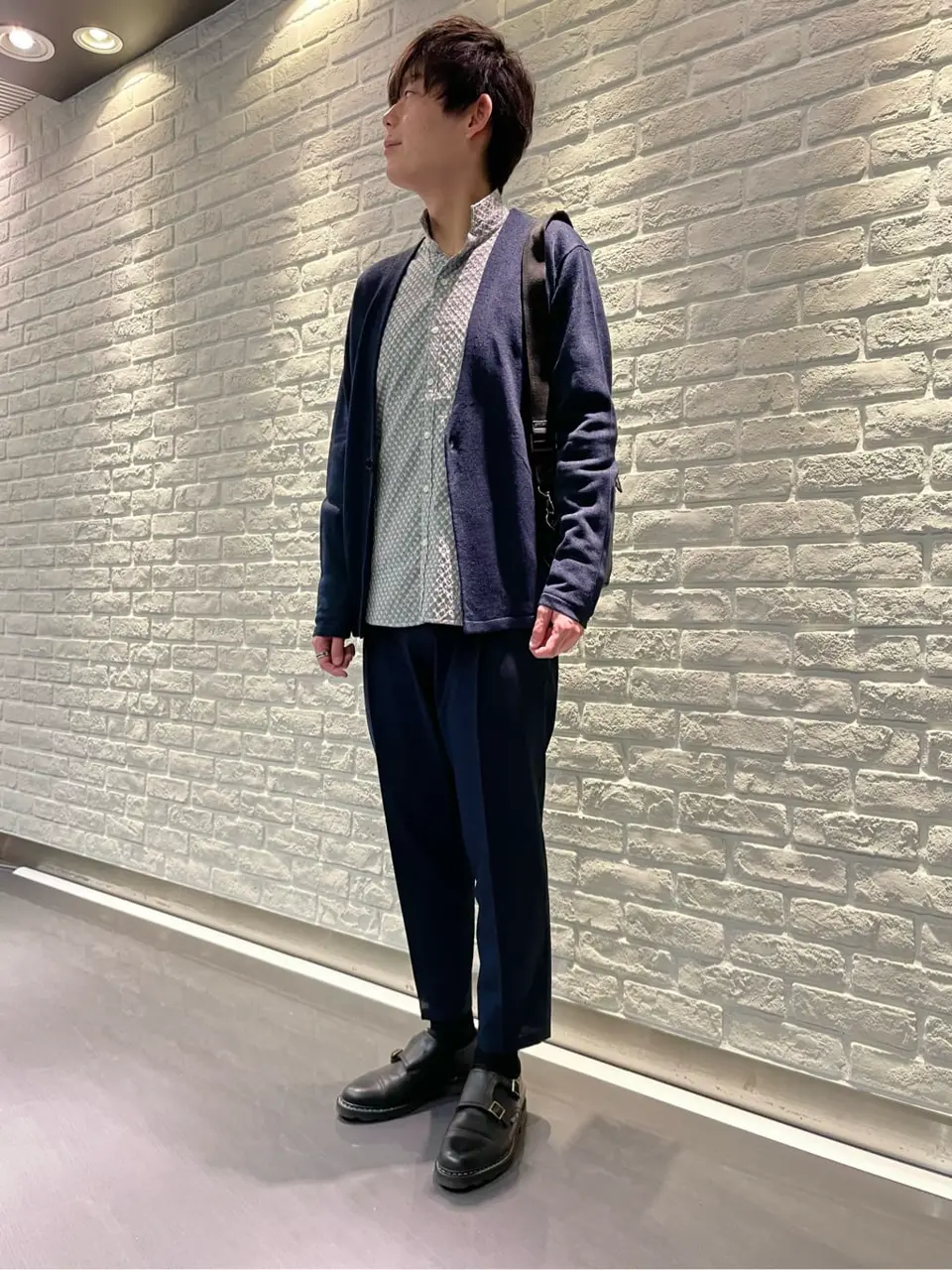 JOSEPH HOMME 佐藤健人 コーディネート画像