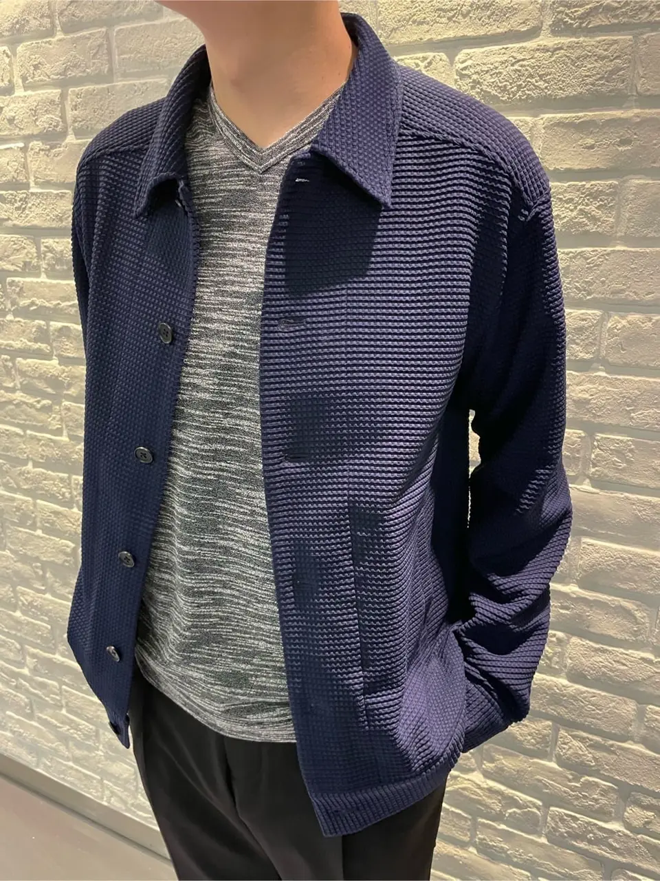 JOSEPH HOMME 佐藤健人 コーディネート画像