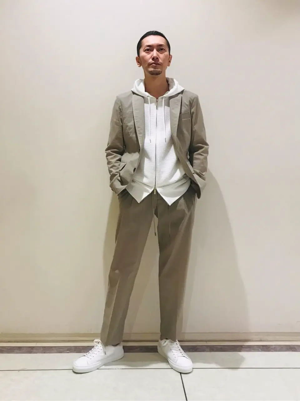 JOSEPH HOMME 畑本 コーディネート画像