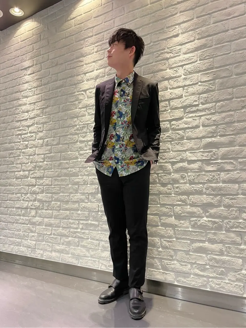 JOSEPH HOMME 佐藤健人 コーディネート画像