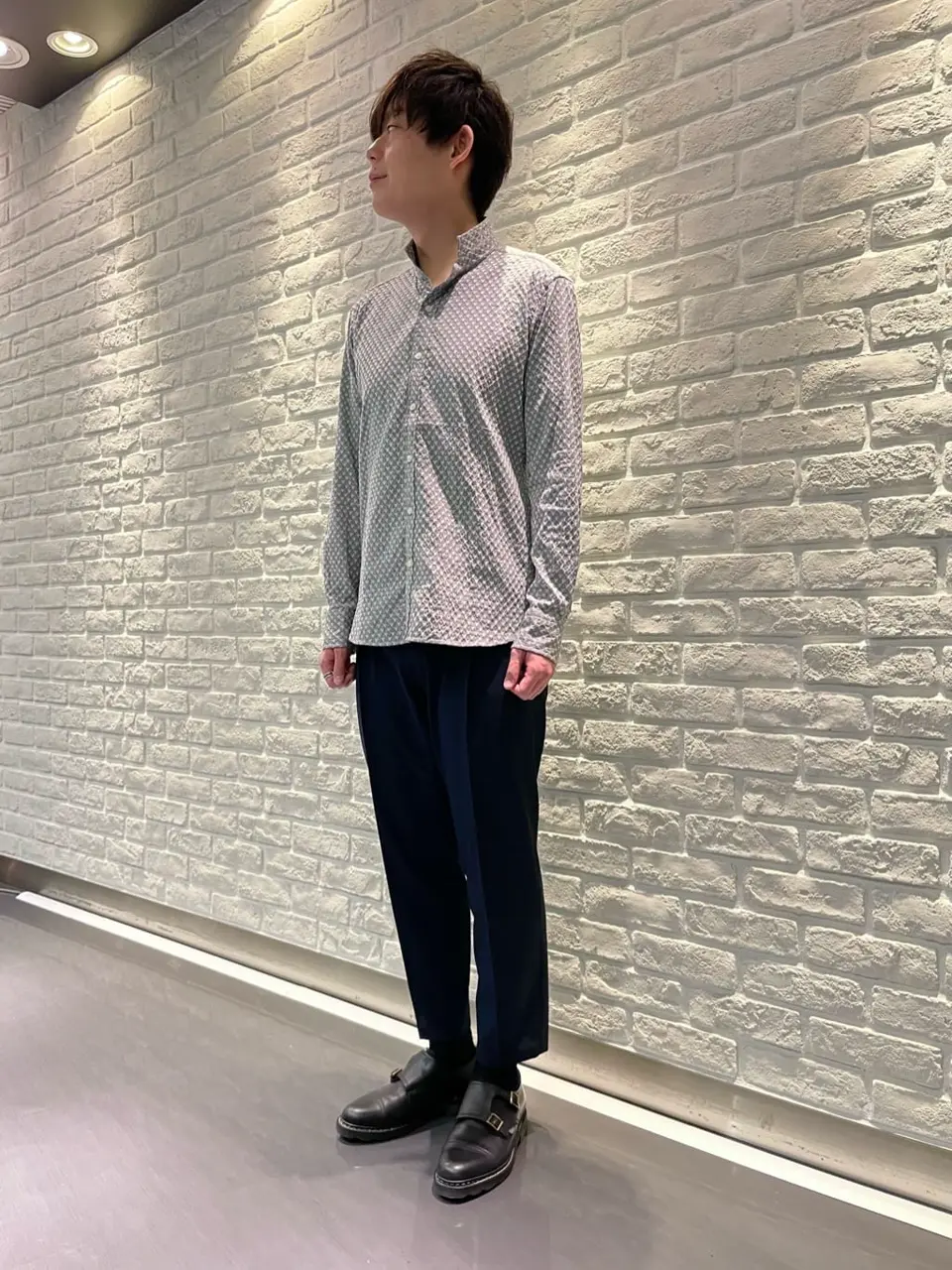 JOSEPH HOMME 佐藤健人 コーディネート画像