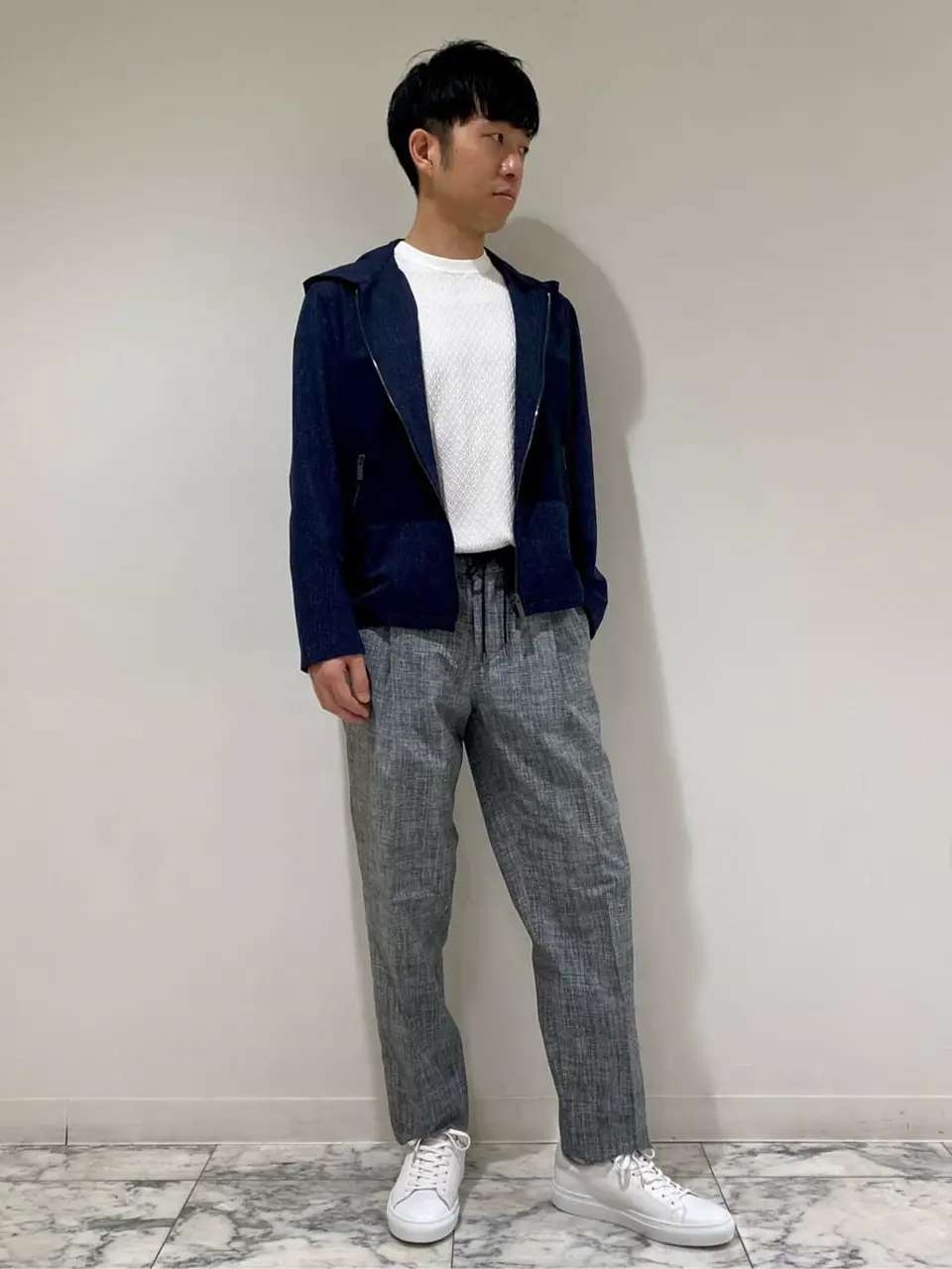 JOSEPH HOMME 岸本 コーディネート画像