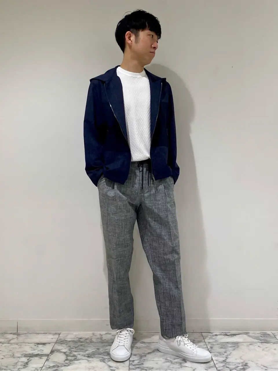 JOSEPH HOMME 岸本 コーディネート画像