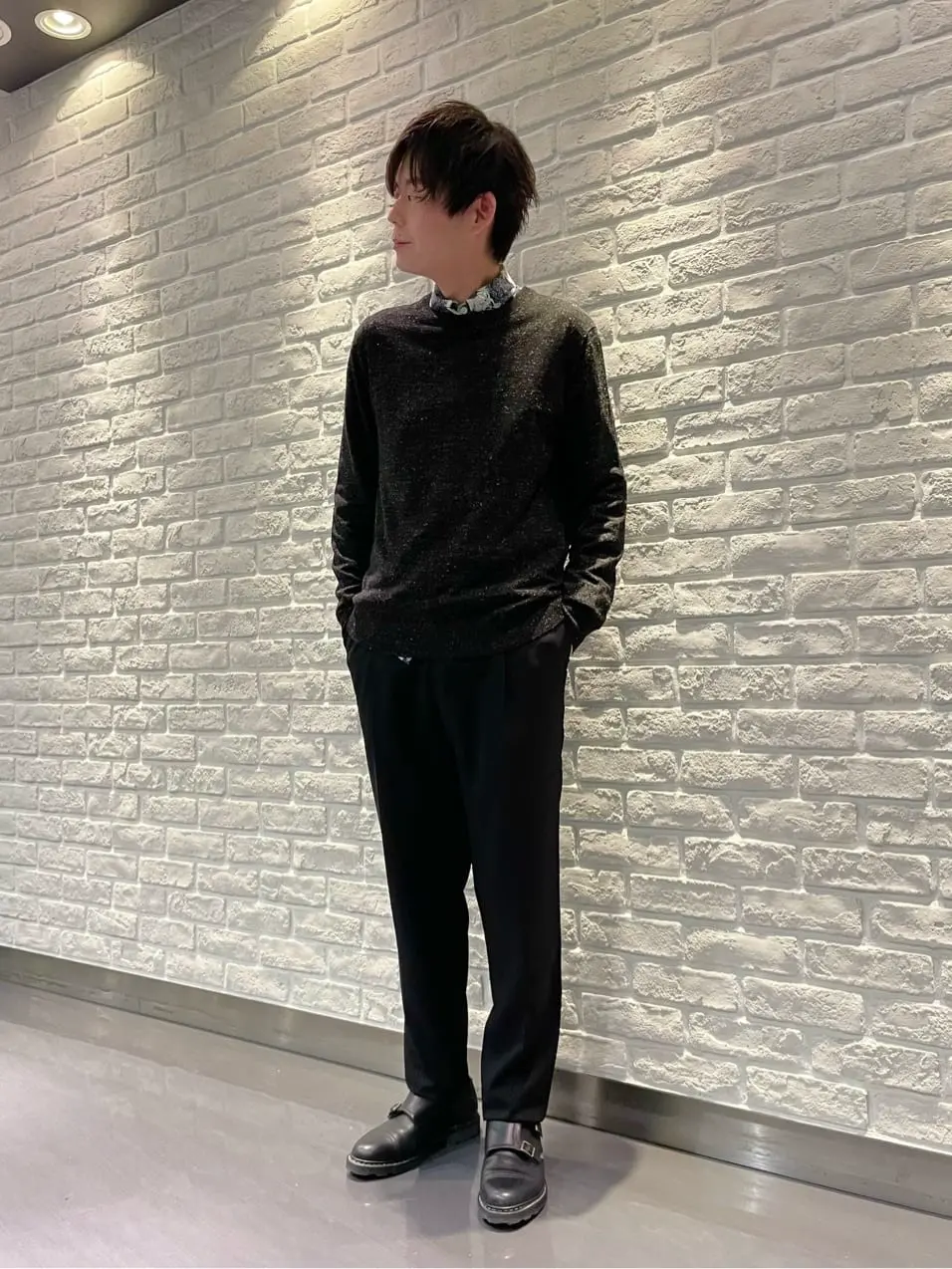 JOSEPH HOMME 佐藤健人 コーディネート画像