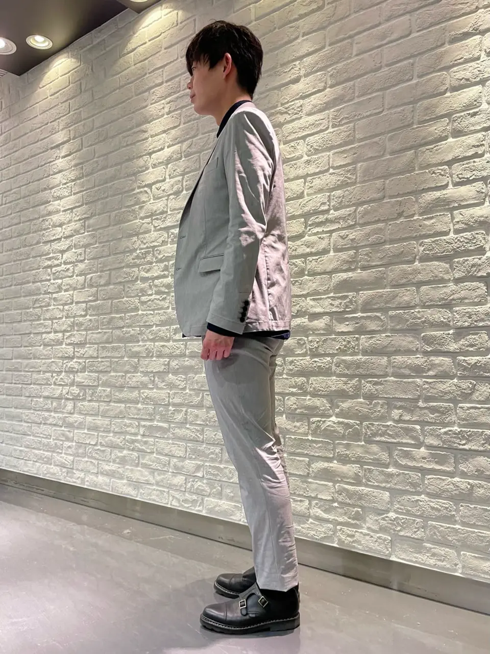 JOSEPH HOMME 佐藤健人 コーディネート画像