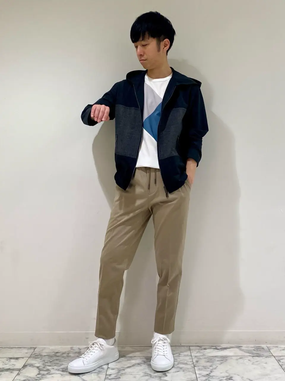 JOSEPH HOMME 岸本 コーディネート画像