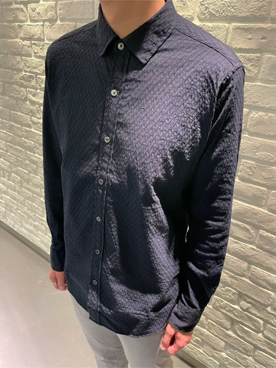 JOSEPH HOMME 佐藤健人 コーディネート画像