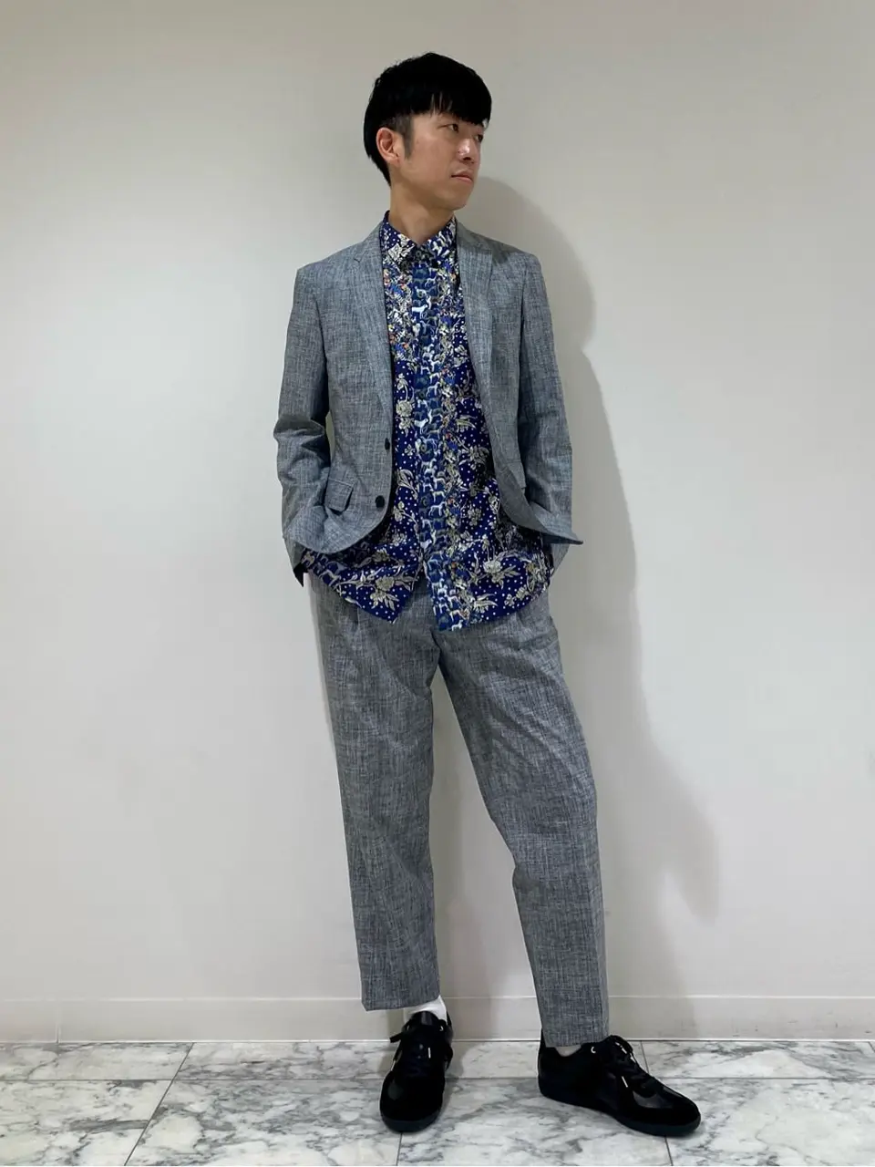 JOSEPH HOMME 岸本 コーディネート画像