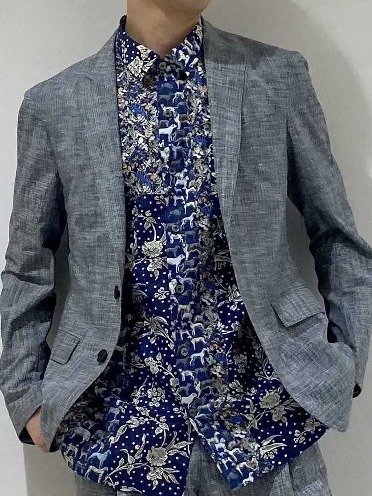 JOSEPH HOMME 岸本 コーディネート画像