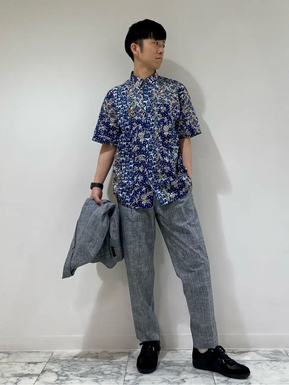 JOSEPH HOMME 岸本 コーディネート画像