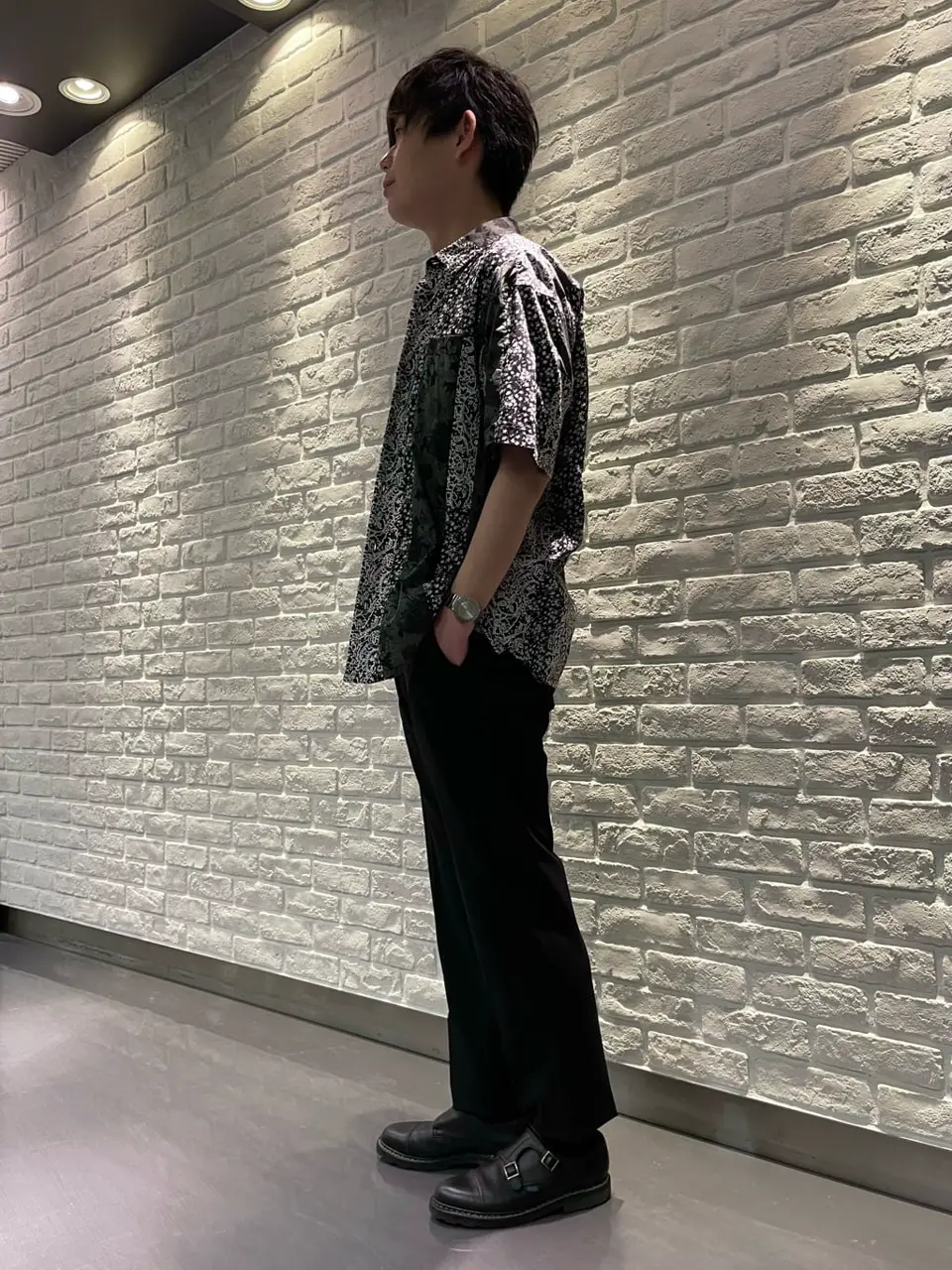 JOSEPH HOMME 佐藤健人 コーディネート画像