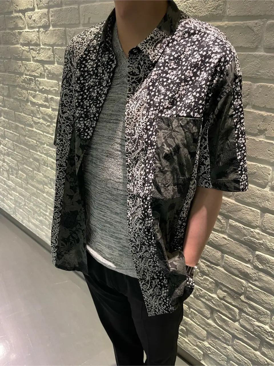 JOSEPH HOMME 佐藤健人 コーディネート画像