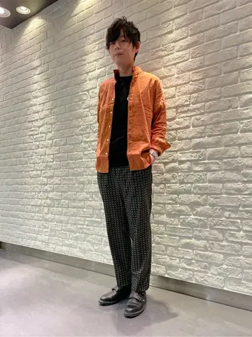 JOSEPH HOMME 佐藤健人 コーディネート画像