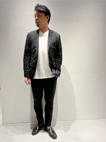 JOSEPH HOMME スタッフ コーディネート画像