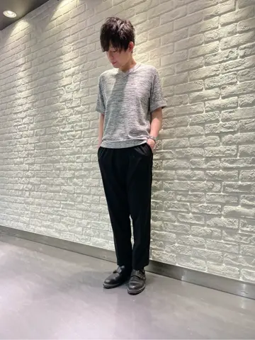 JOSEPH HOMME 佐藤健人 コーディネート画像