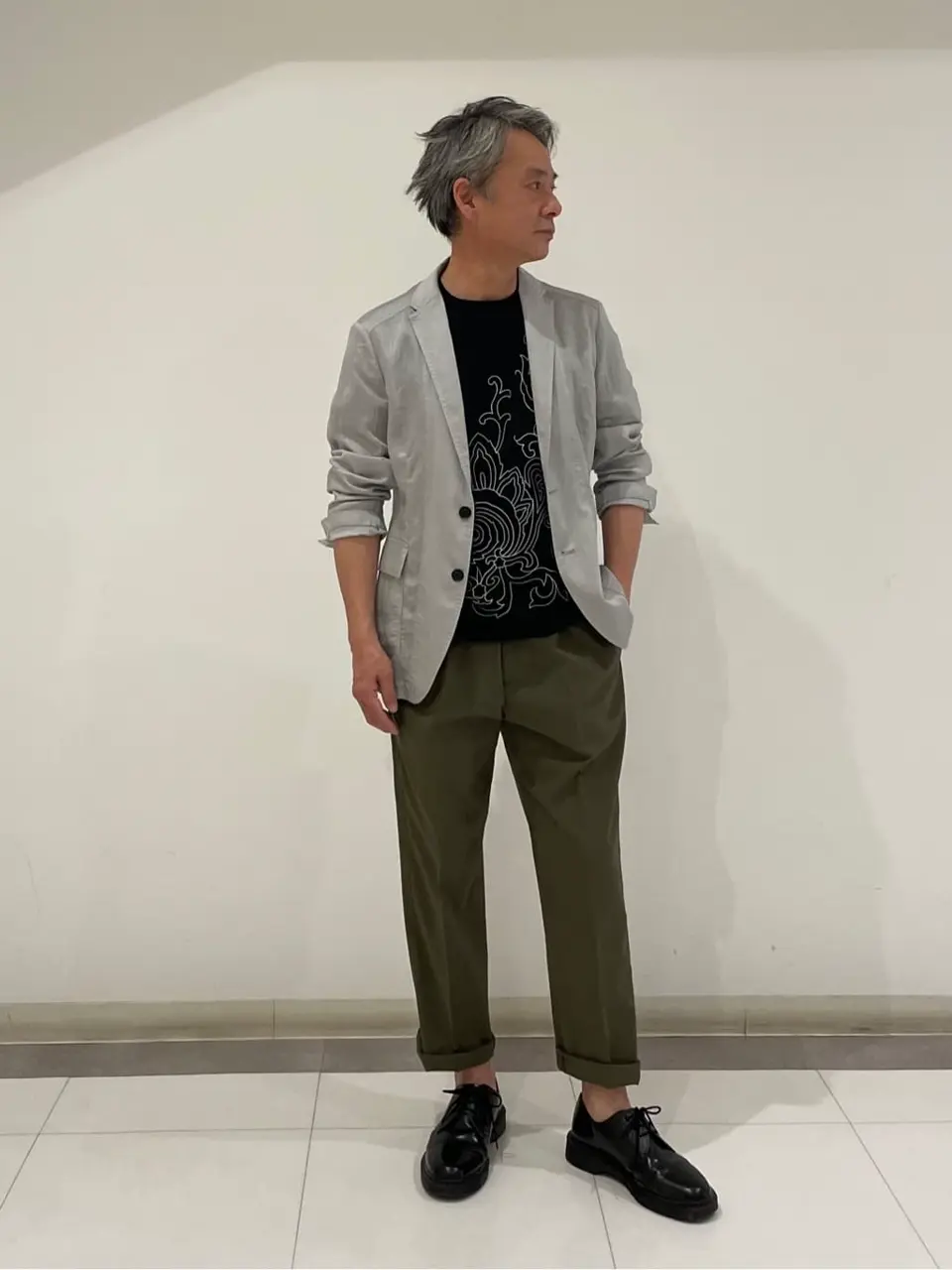 JOSEPH HOMME 内藤 コーディネート画像